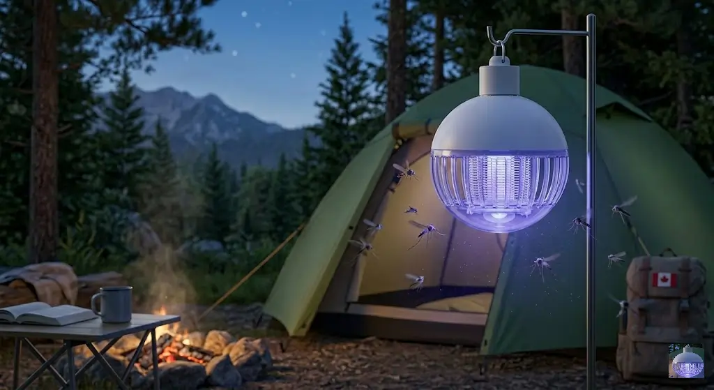 Camping in Canada Portable Mosquito LED Bulb Guide